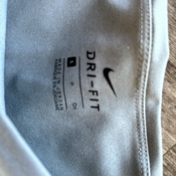 Nike women’s running tights Size small women’s. Gray with stripe - Picture 3 of 4